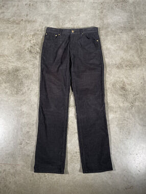 VISVIM Black Corduroy Pants W33 L42 Made in Japan